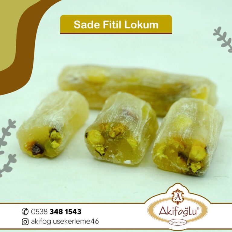 Akifoglu Sade Fitil Lokum